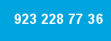 923 228 77 36